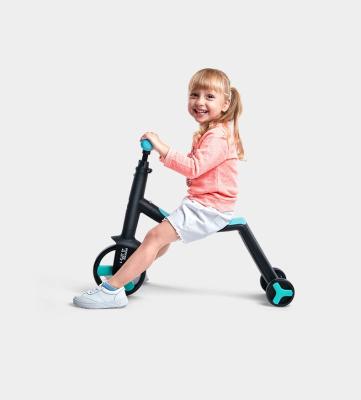 China Child Kids Scooter Tricycle Self Balance Scooter 3 in 1 for 3 Wheels Kids Foldable Scooter for sale