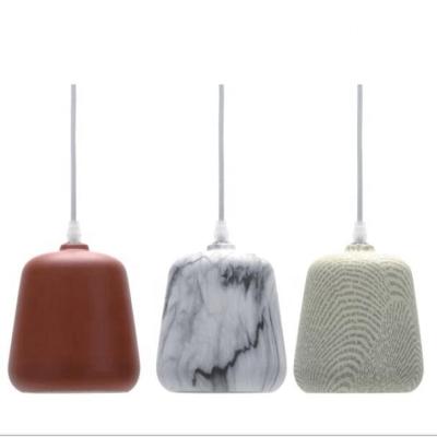 China Contemporary indoor ceramic light and the ceramic pendant lamp for sale