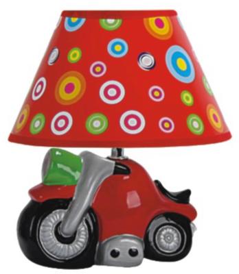 China Modern Ceramic Table Lamp E14 Car Lamp Design For Kids Bedroom for sale