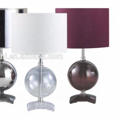 China Lighting Functions Decorate Modern Glass Table Lamp 2700K (Soft Warm White) for sale