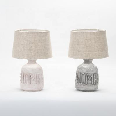 China Modern Cement Decorative Modern Table Lamp Lighting And Circuitry Design for sale