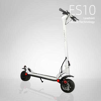 China 10cm 500W Wide Tire Factory Price Foldable Scooter 8 Inch Long Solid Electric Scooter 10Ah Battery Mileage for sale