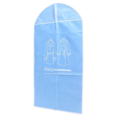 China Dry Bag Logo Storage Packing Bag Customized Clear Transparent Plastic Coat Cover Clothing Storage Dust Bag for sale