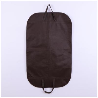 China Custom Logo Waterproof Suit Cover Non Storage Non Woven Fabric PP Woven Fabric For Garment Bag Coat Bag for sale