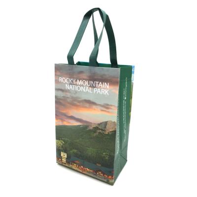 China High Quality Handled Customize Printed Ultrasonic Non Woven Tote Bag Promotional Wholesale for sale