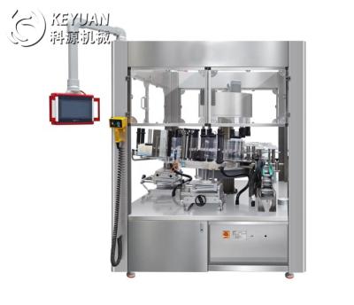 China MPC-AS Automatic Square Bottle Glass Plastic Round Bottle Food Whiskey Vodka Wine Labeling Machine for sale