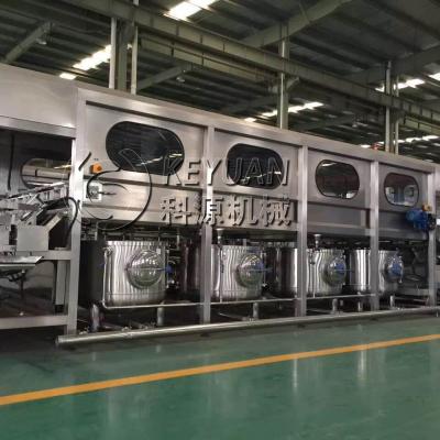 China Full Automatic Food / Pure Mineral Water 5 Gallon Filling Machine Line for sale