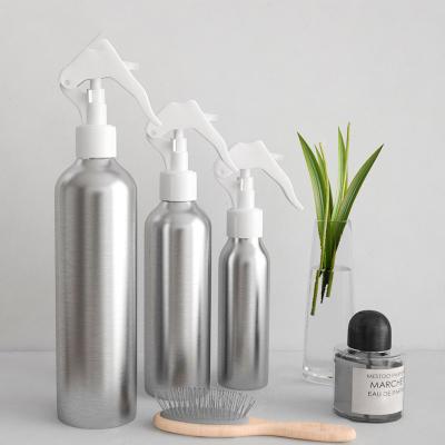 China Personal Care 30ml 50ml 100ml 120ml 150ml 250ml 500ml Personal Care Aluminum Fine Mist Trigger Sprayer Bottle With Sprayer Pump Cap for sale