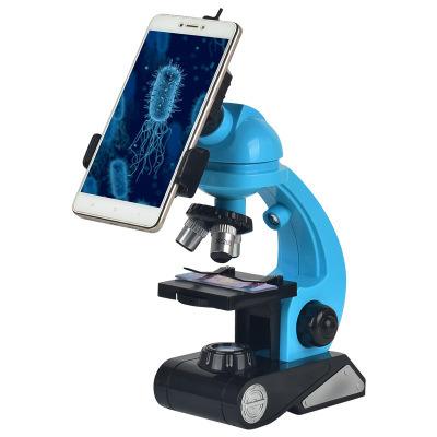 China Educational Science Toy Microscope with Phone Support Pad Stand Rod Toy for Children BG002 1155 for sale