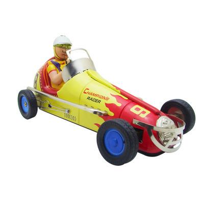 China Tinplate Collection Metal Wind Car Adult Toys Toys Vintage Tin Model Toys for sale