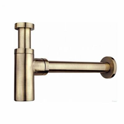 China Modern Antique Bronze P-Trap Kit Drain Trap Bottle Faucet Sink Basin Sink Basin with Overflow for sale