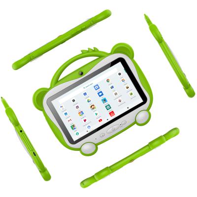 China Drop Resistance 7 Inch Learning Tablet For Kids With Silicon Case To Hold Tag Mini Kids Tablet Kids Education for sale