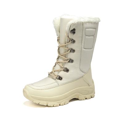 China Fashion Anti-slippery Hot Selling Women's High Boots Shoes Winter Warm Shoes Snow Boots For Women for sale