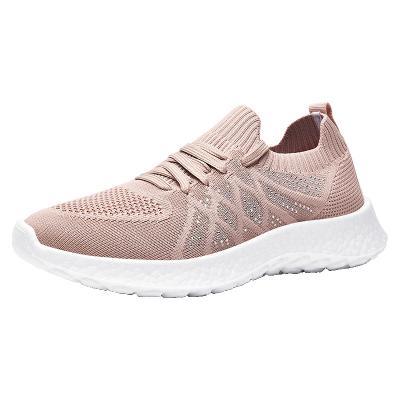 China New Arrival Unisex Fashion Anti-Static Lace Up Sports Shoes Non Slip Lightweight Casual Running Shoes For Women for sale