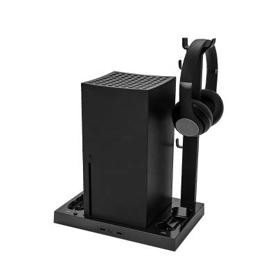 China With XBOX X Series 4 Terminals Charging Fan Charging Stand With Handle Charging LED 4 Charging Terminals for sale