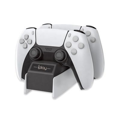 China ABS Charging Ps5 Controller Charging Station Black+white Playstation 5 Dock ABS Material For Playstation for sale