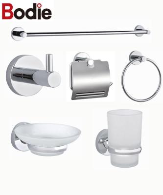 China Sustainable Wenzhou Manufacturer High Quality Chrome Bathroom Accessories 6 Pieces Set for sale