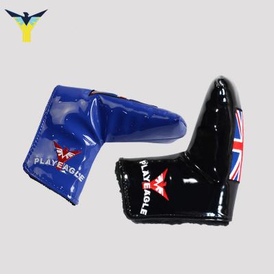 China Waterproof Custom Putter Golf Head Covers Magnetic Putter Cover for sale