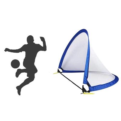 China Durable Portable Training Mini Soccer Training Equipment Soccer Football Goal Net Net With Carry Bag for sale