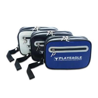 China Large Pocket Three Color Outdoor Waterproof Golf PU Activity PLAYEAGLE Golf Handbag for sale