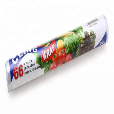 China Moisture Proof PE Cling Film Wrap For Cooking 30cm*20m Stretch Film for sale