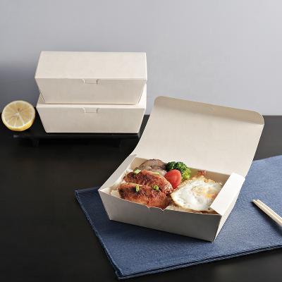 China Custom Recyclable Fast Food French Fries Fried Chicken Box Packaging Paper Socket Paper Box Te koop