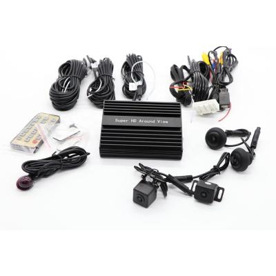 China Night Vision 360 Degree HD 720P Aerial View Car Camera System With 12V-24V Voltage for sale