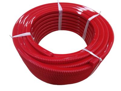 China Red Color Polyurethane PU Super Grip Belt Hardness 90A Cusotm Length for sale