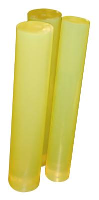 China Polyurethane Stick PU Rod Smooth Surface Urethane Round Stock Solvent Resistant for sale