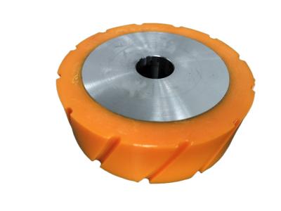 China Wear Resistant PU Coating Wheels Heavy Duty With 90 A Shore Hardness for sale