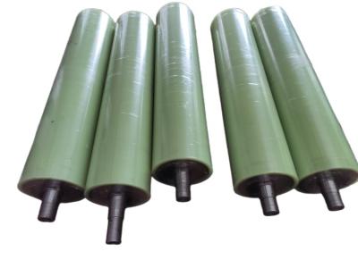 China 95 A Strandhardheid Polyurethaan coating rollers Heavy Duty Corrosion Resistent Te koop