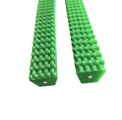 China Green Reinforced Polyurethane Super Grip Belt For Transmission 90 A Hardness for sale