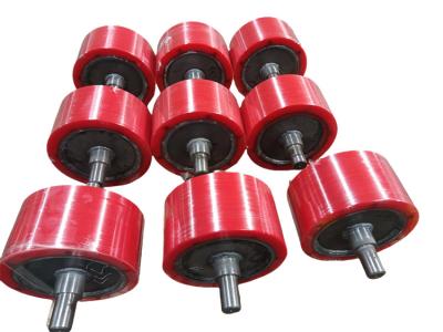 China 90 A Shore Hardness PU Polyurethane Coated Wheels Wear Resisting For Transmission for sale