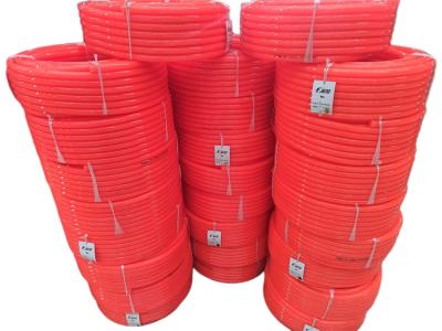 China 30m-200m PU Reinforced Belt Polyurethane Round Belt Smooth Surface Wear Resist for sale