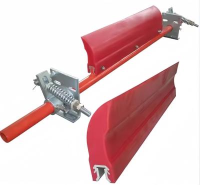 China Polyurethane PU Casting Products Conveyor Cleaner Scrapers 60-90 A Hardness for sale