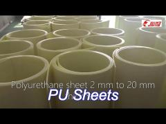 2mm-50mm thick pu sheets for industrial , yellow color urethane sheeting