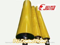 oem polyurethane coating roller for mechanical transmission 90 shore a hardness