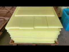 Pu sheets Polyurethane Flat Sheets 75A Shore Hardness Nature Color Oil Resistance