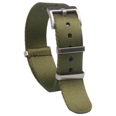 China Seat Belt Purchase 20mm NATO Seat Belt Nylon Watch Band Strap With 1.2mm Thickness And Metal Hardware For O MEGA Watch for sale