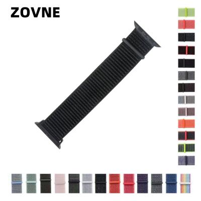 China ZOVNE Fabric 38mm 40mm 42mm 44mm Apple NATO Apple Watch Bands Watch Straps for sale