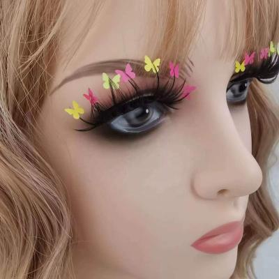 China Wholesale Special Hot Selling Natural Soft DIY 3d Glitter False Eyelashes With Mink Or Faux Mink Material for sale