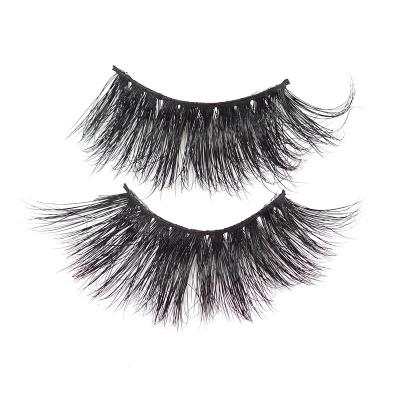 China 100% Vegan And China Eco-Friendly High Quality Customize Natural Synthetic Mink Eyelashes With Private Label for sale