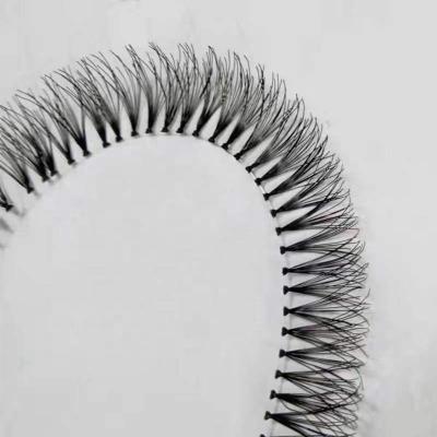 China Natural soft eyelashes chicken claw hair fan false eyelashes a group of ten chicken claw hair, and graft eyelashes with hair for sale