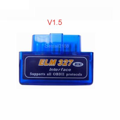 China ELM 327 V1.5 PIC18F25K80 OBD2 BT OBD2 Elm327 Wireless Car Diagnostic Tool OBD2 OBDII Auto Scanner Adapter for sale