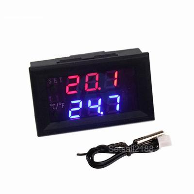 China Temperature Control W1209WK Temperature Controller Control Switch Digital Thermostat 12V 24V Celsius Fahrenheit W2809 for sale