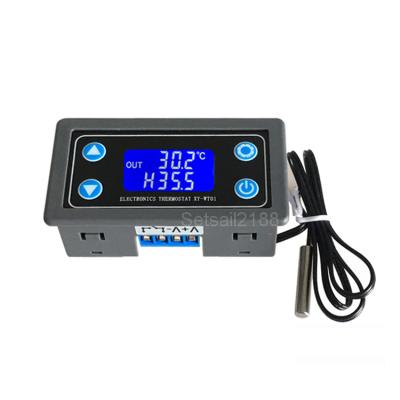 China XY-WT01 XY-WT01 Temperature Controller Switch Digital Thermostat LED Display Heating Cooling Controller for sale