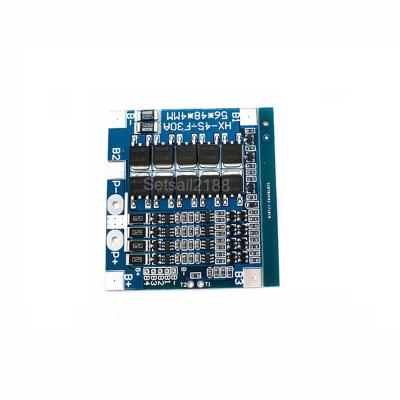 China 4s 12.8V 14.8V 30A BT86C PCM BMS lifepo4 lithium iron phosphate battery protection board circuit module for sale