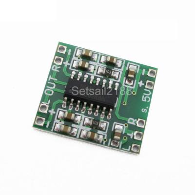 China Super Mini Amplifier Panel PAM8403 Digital Amplifier Board 2 * 3W Class D Digital Amplifier Board Module DC2.5-5V for sale