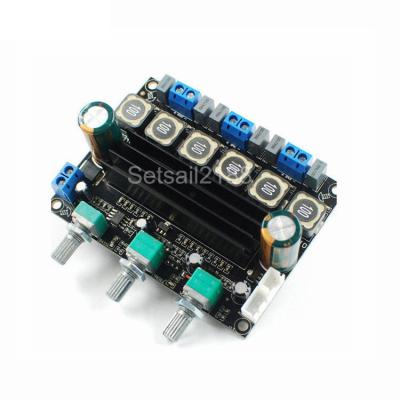 China TPA3116 NE5532 2.1 Amplifier Board Digital Class D HiFi Subwoofer Amplifier Board Stereo Module 2*50W+100W 88*66mm for sale