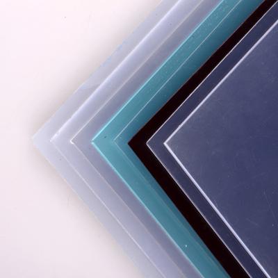 China Transparent Colored Hard Clear PVC Clear Gloss PVC Plastic Sheet for sale